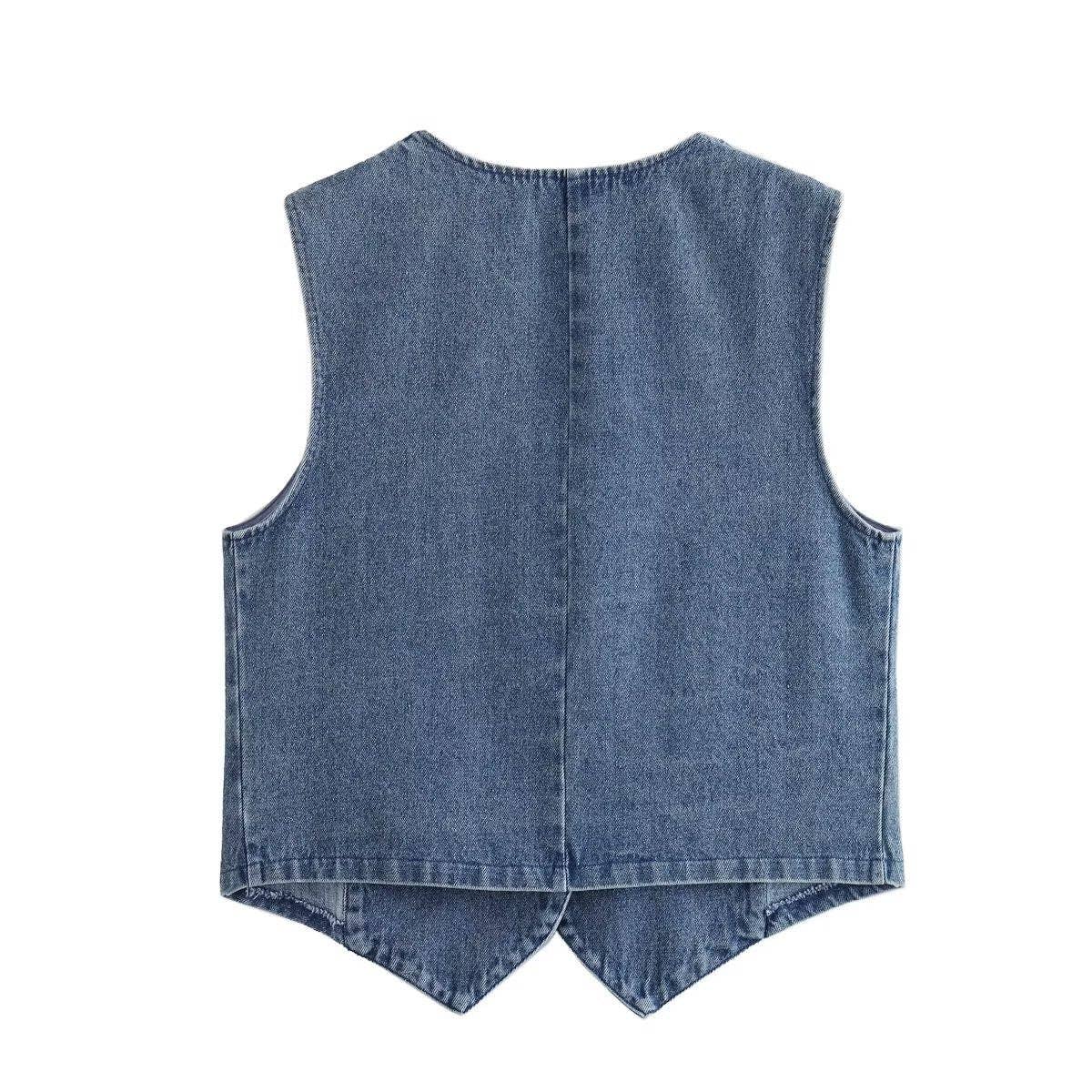 Shania Denim Vest