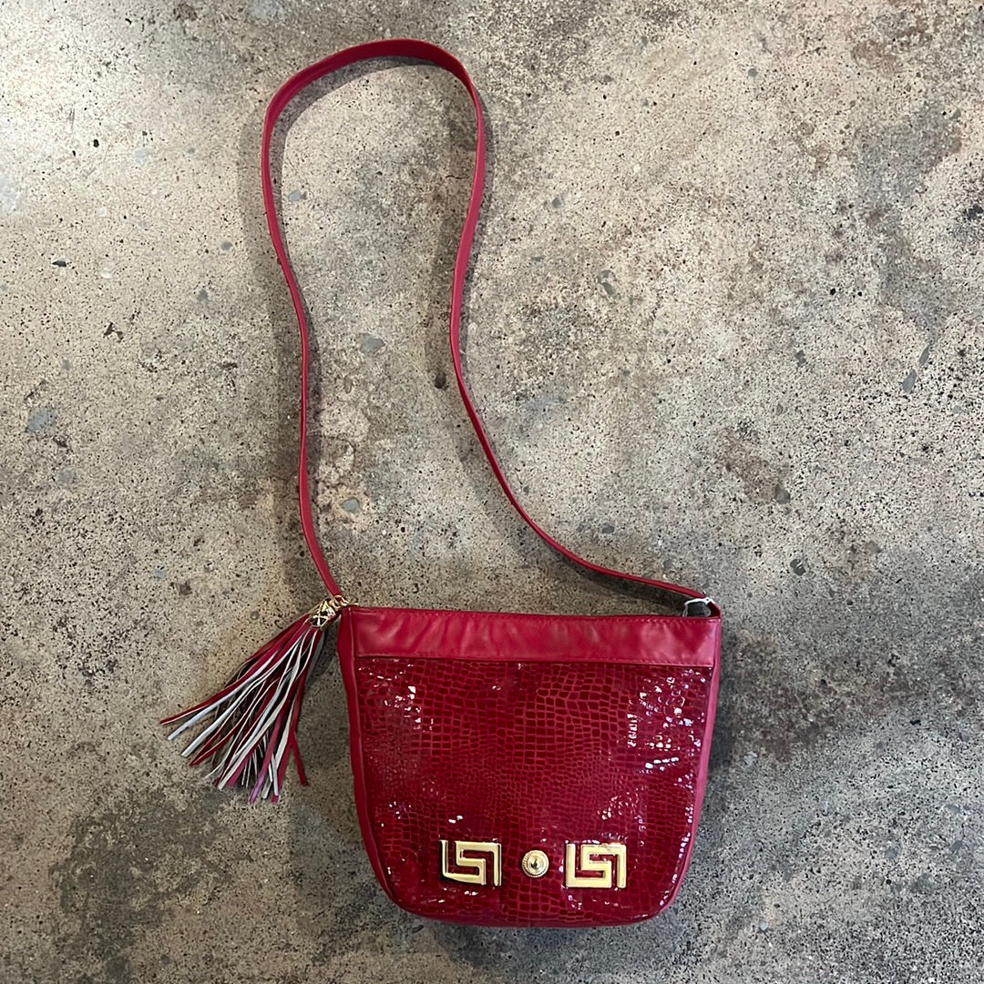 Red Leather Purse