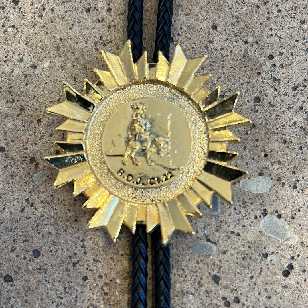 Rare Western Royal Order Of Jesters Freemasons Bolo